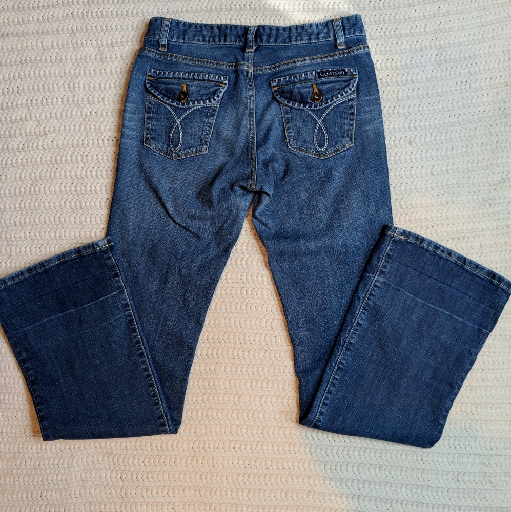 Vintage Y2K Calvin Klein Low Rise Flare Jeans